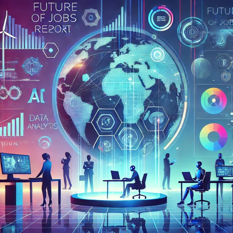 Imagen que ilustra los trabajos del futuro ligados a la tecnología.